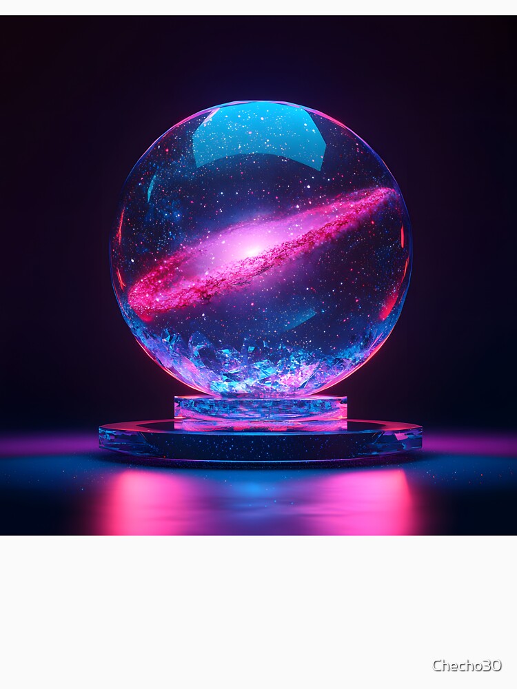 3d Render Of Crystal Ball Galaxy Inside Cinematic Cen Digital by Checho30