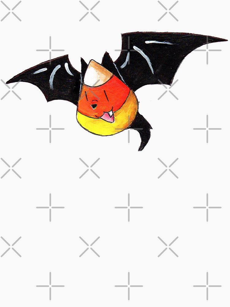 Candy Corn Bat by KOKeefeArt