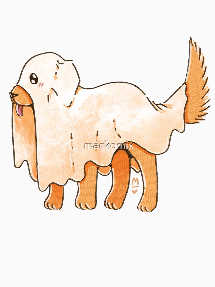 Golden Retriever Ghost by mackomix