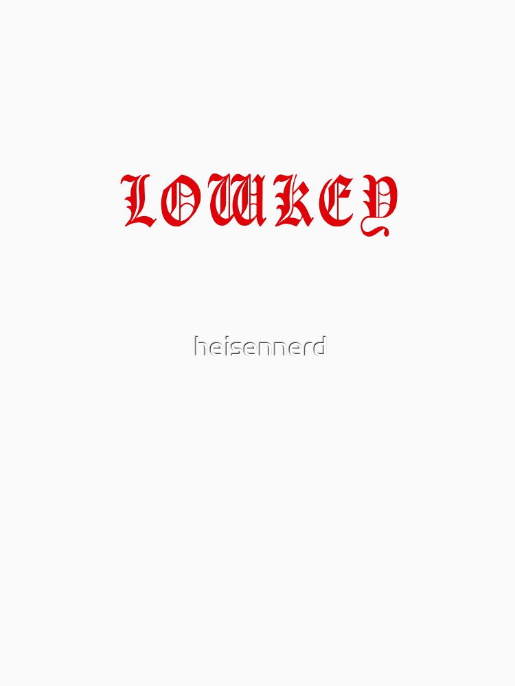 lowkey old english by heisennerd