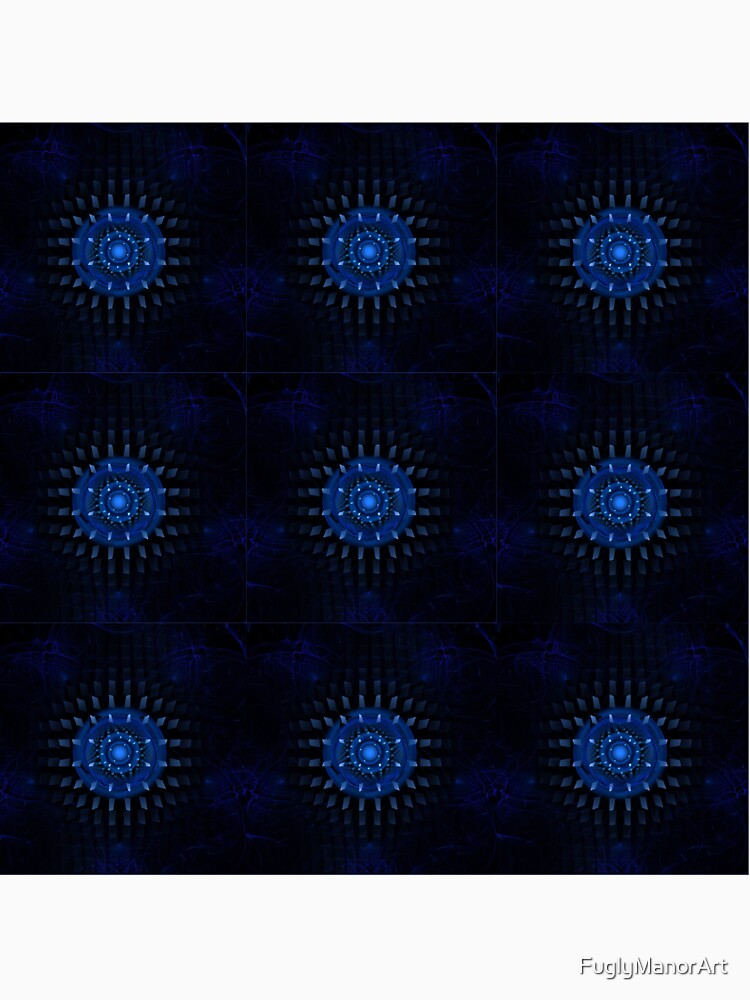 Spheres in Blue by FuglyManorArt