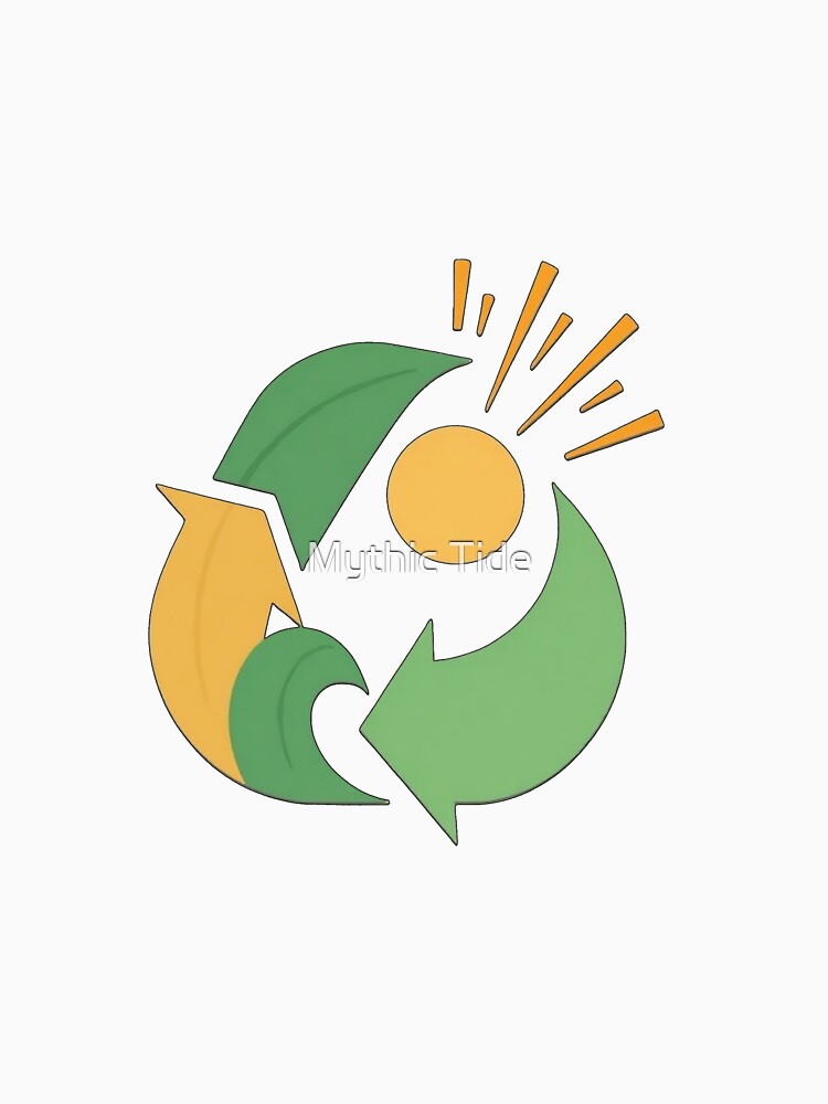 Recycle Shirt – Eco Friendly Sustainability Tee by Mythic Tide