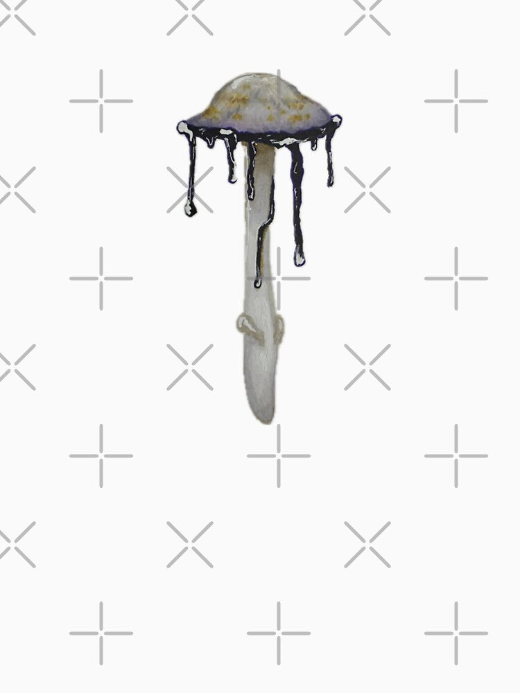 Inkycap Mushroom by grave-gouly