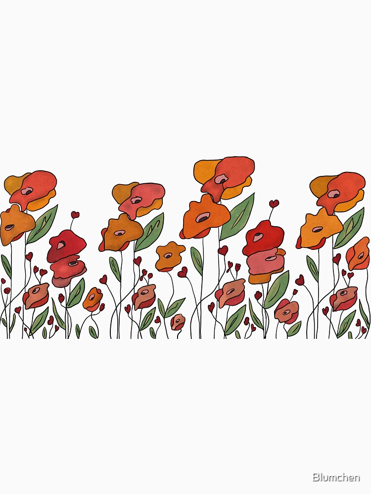 poppy field by Blumchen