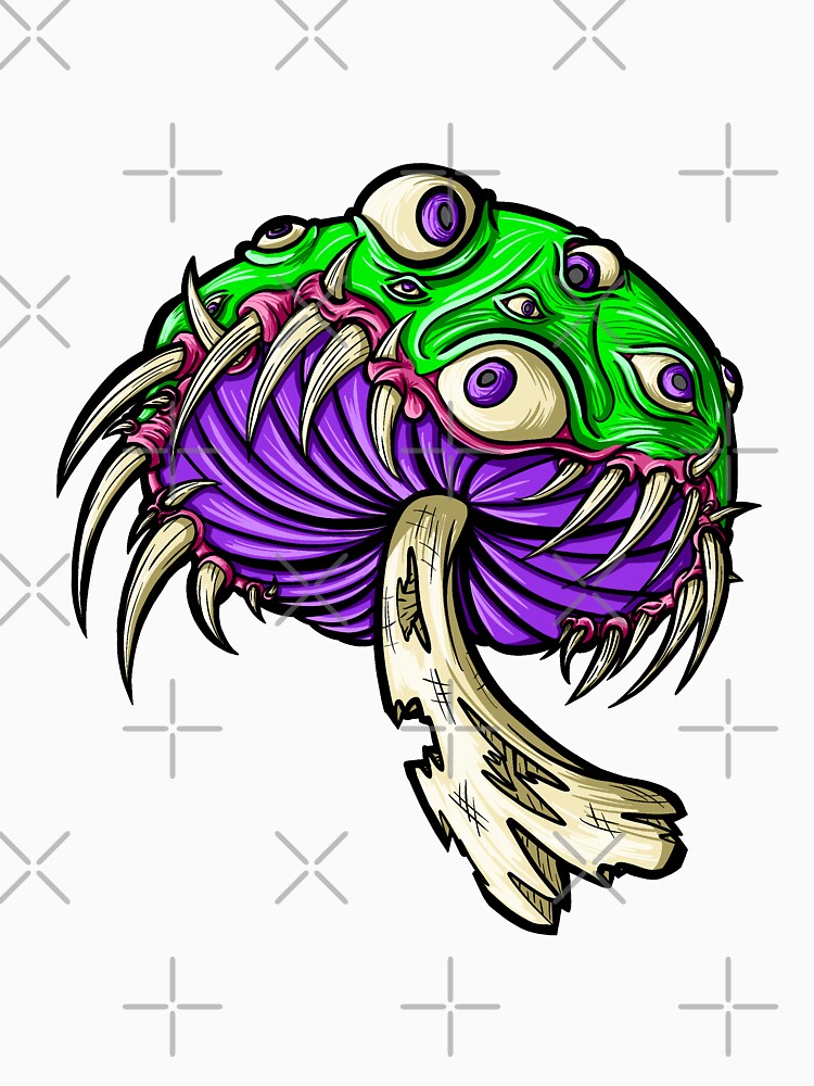 Psychedelic Mimic Mushroom Monster by GoofGore