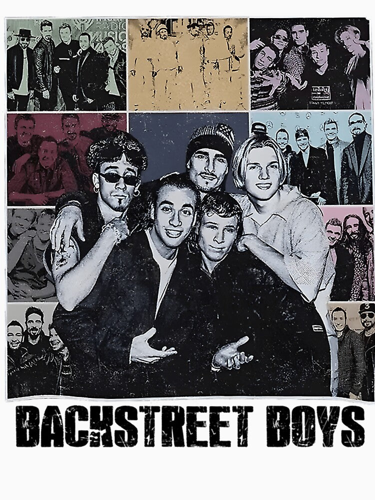 Backstreet Boys Retro 90S Vintage Memories Fan Art by AaAa88