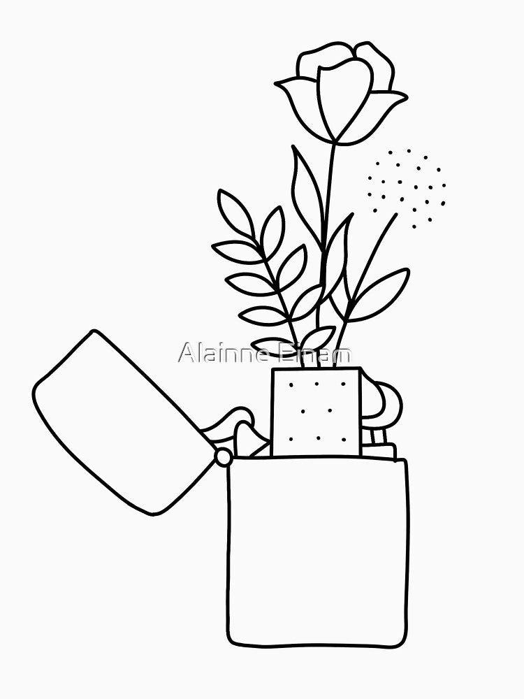 Fire Blooms Grow by CoachAlainnee.Designs