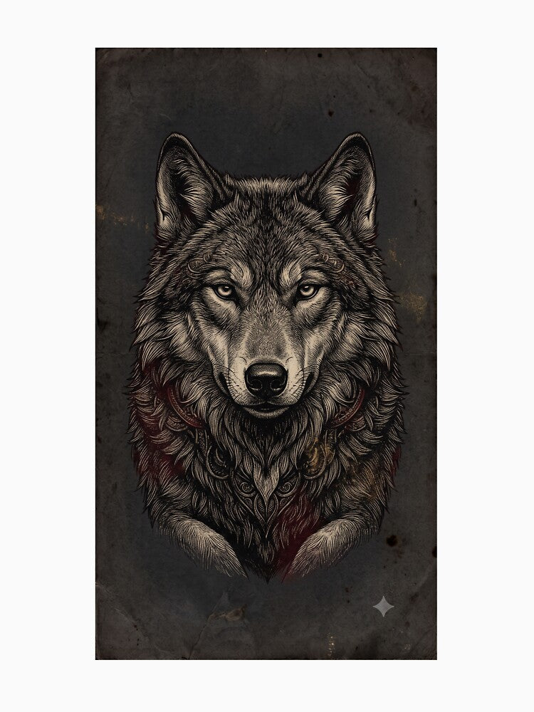 Moody Wolf by Nocturnbotanica