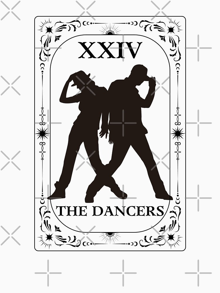 The Dancers Tarot Card T shirt by TheInnerIndigo