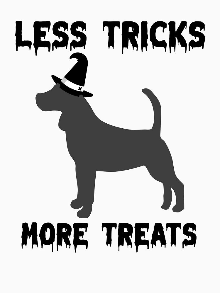 Less Tricks More Treats  – Beagle Cute Halloween Dog by Hintotees