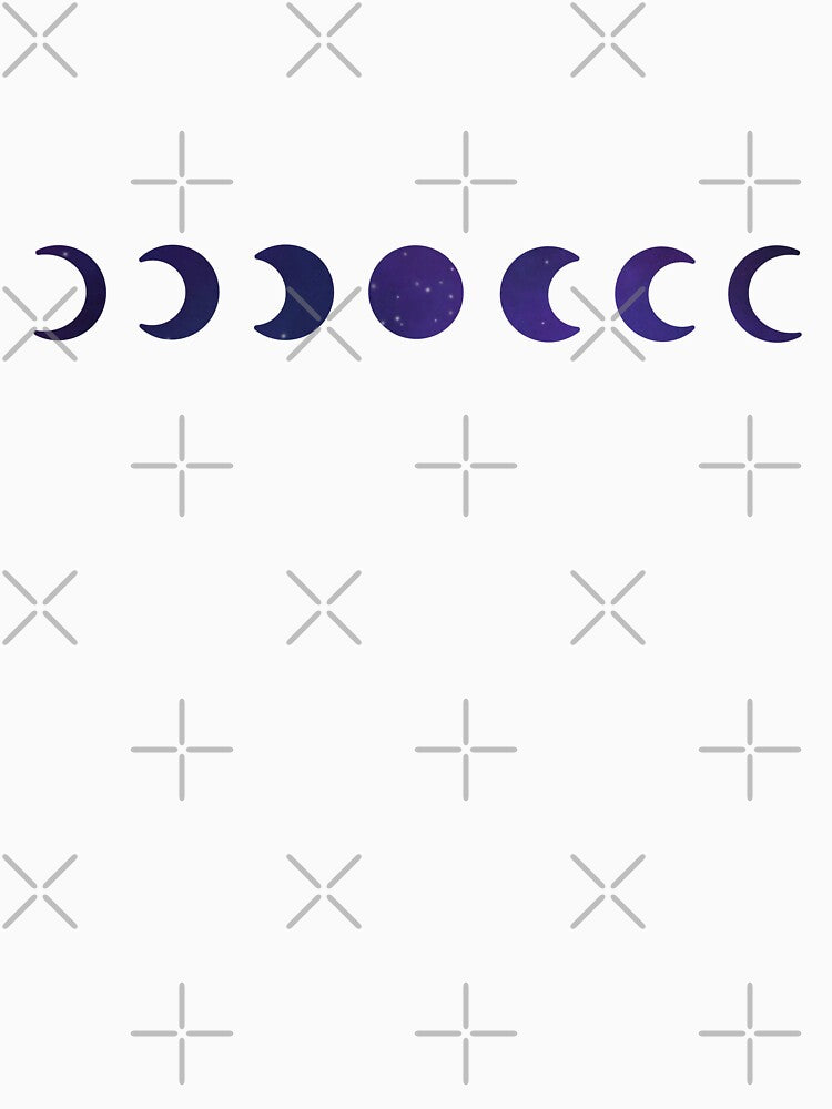 Moon phase galaxy by secretmagic