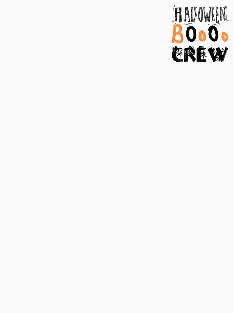 Halloween Boo Crew Men Women Kids Funny Friends Girls Boys by GodivaShop
