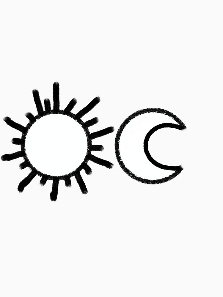 The sun and moon by Belle-creates