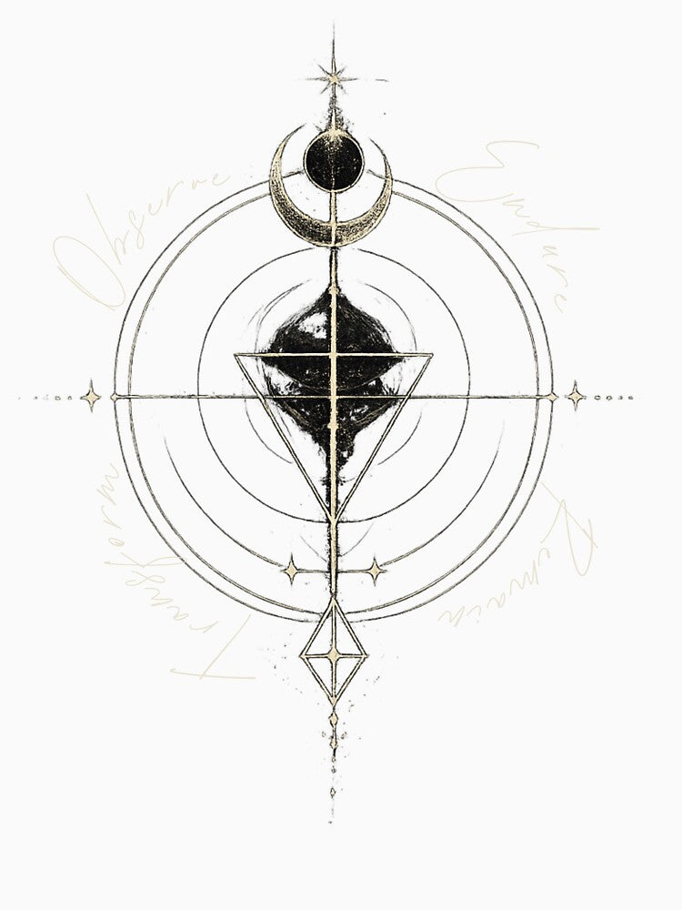 Observe Endure Transform Remain Sigil Design by halesyeahhh