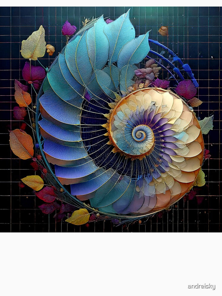 Fibonacci pattern - Leaves #06 by andreisky