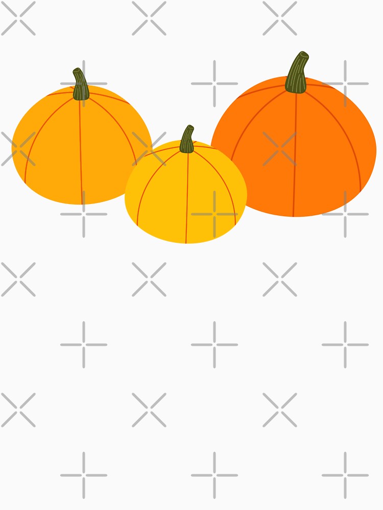 Orange pumpkins autumn design by StudioBarcelona