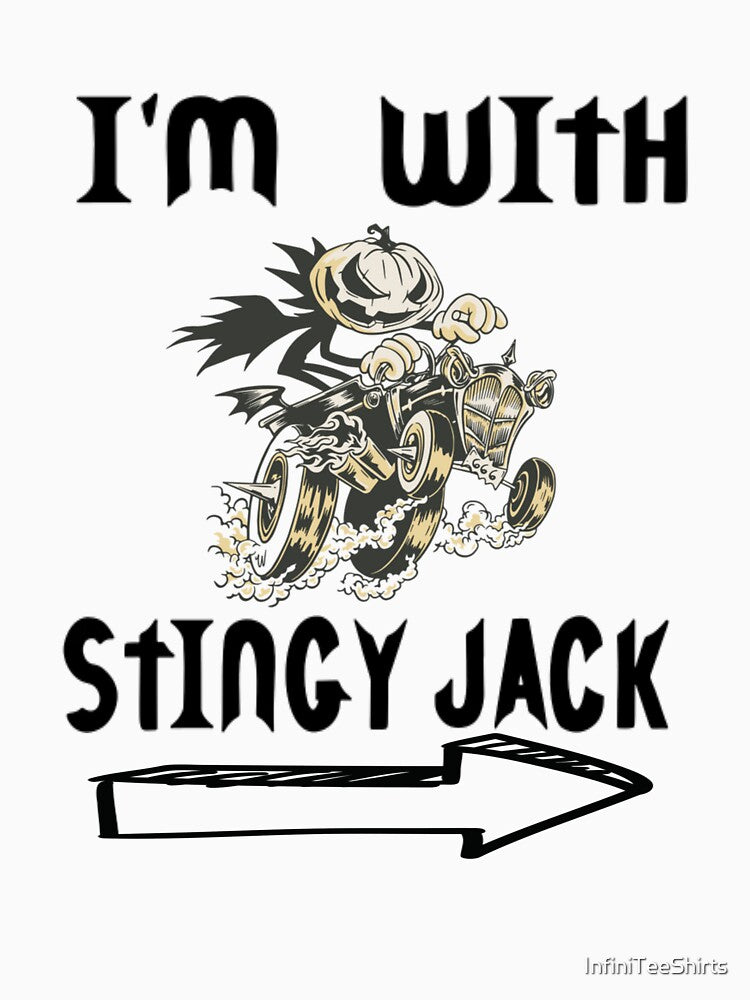 I'm with the Stingy Jack by InfiniTeeShirts