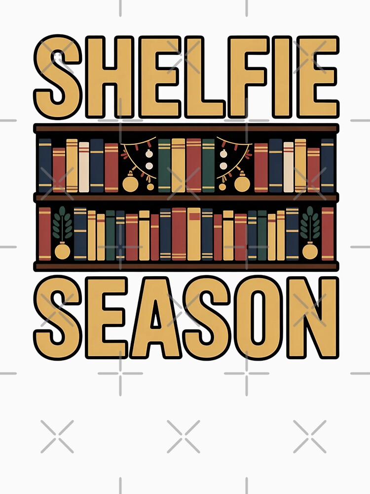 Shelfie Season - Festive Holiday Bookshelf by MagicWander
