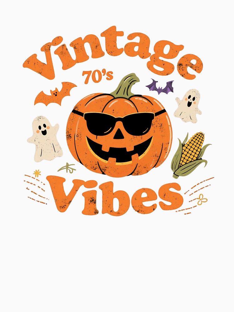 Vintage 70s Pumpkin Halloween Vibes by Mimoshi ⭐⭐⭐⭐⭐