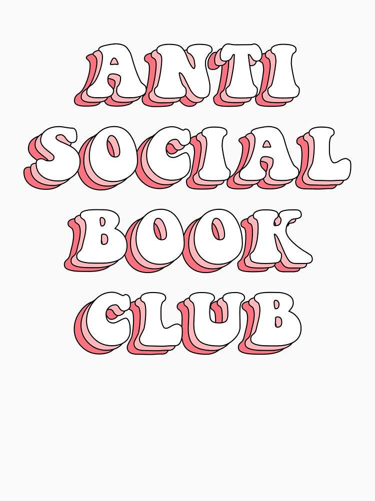 Anti Social Book Club, Kindle Bookish by Jesticker