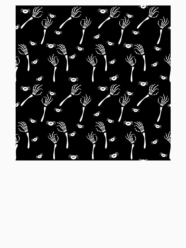 Halloween skelton pattern by Hoetoons