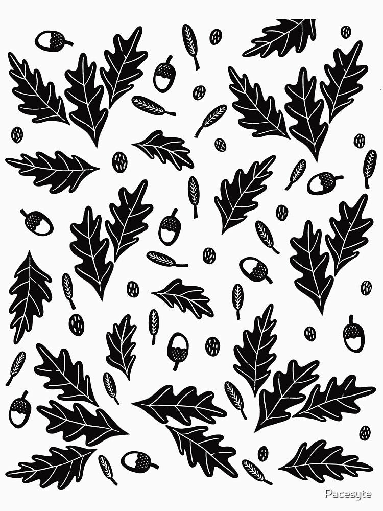 oak leaves and acorns by Pacesyte