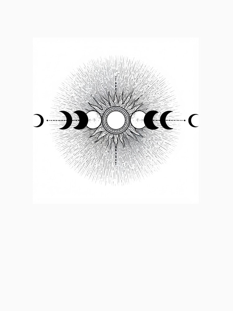 sun and moon phases by MugDesignStore