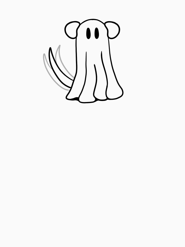 Halloween Ghost Dog by swim4hope