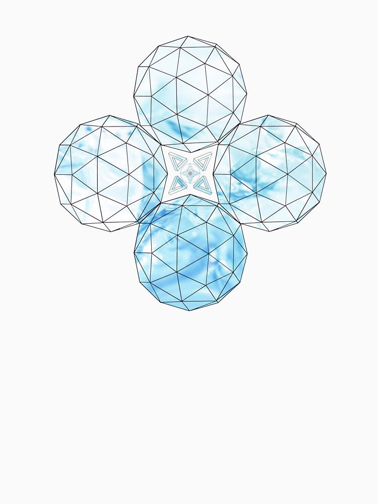 Icy Icosahedron Star by createVisions