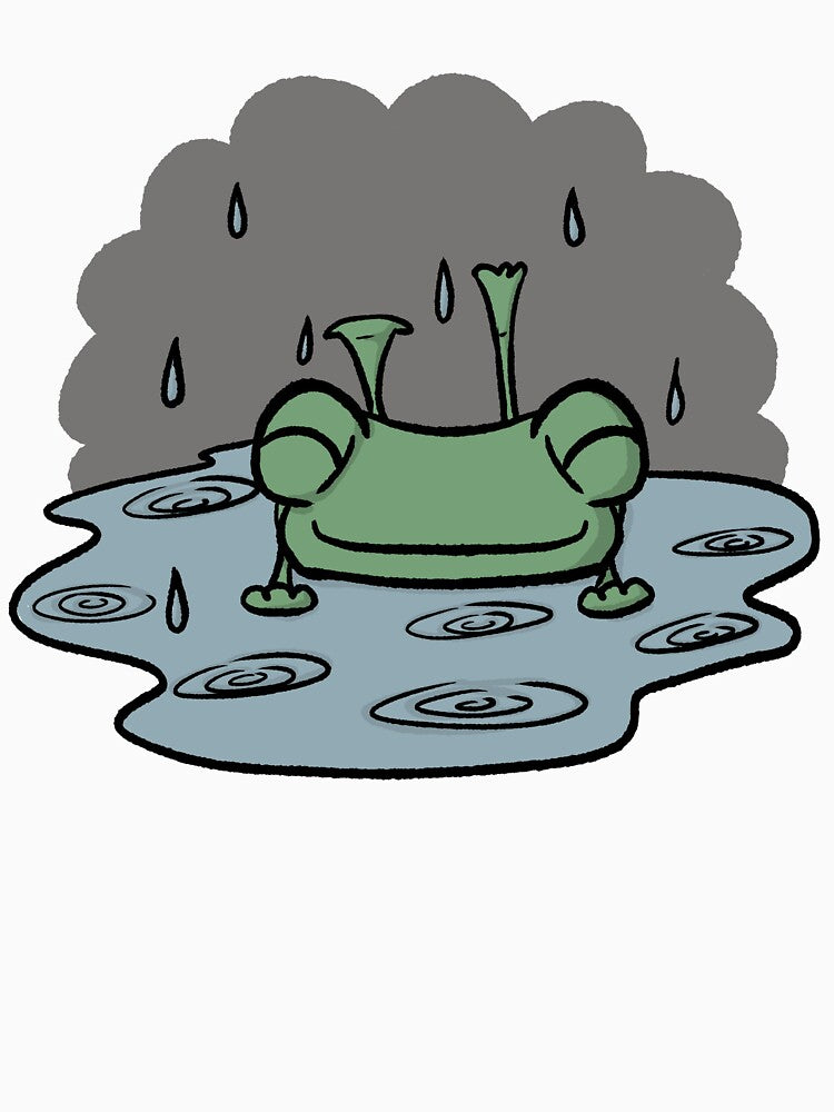 Froggy Rain by AudasaurusRex