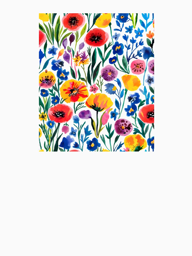 Wildflowers in sun by Triple-D-Art