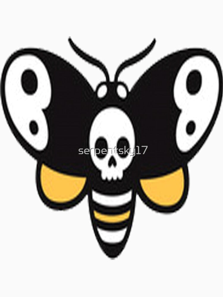 The Cutest Death Moth Ever by SerpentSkyArts