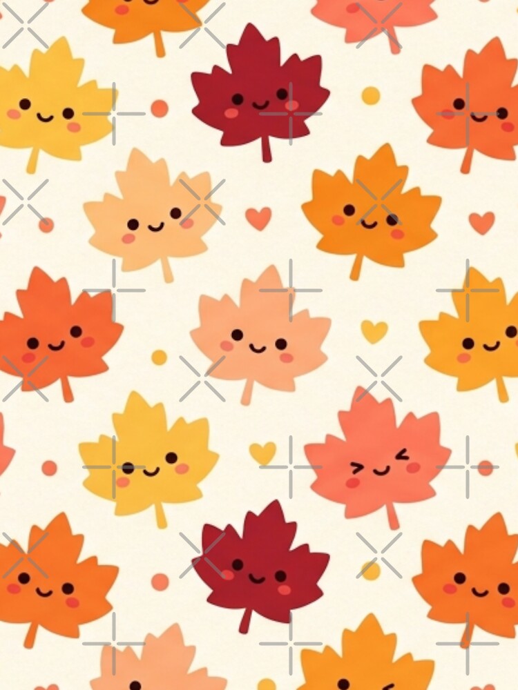 Cute Autumn Leaves Seamless Pattern by FashioonTrends