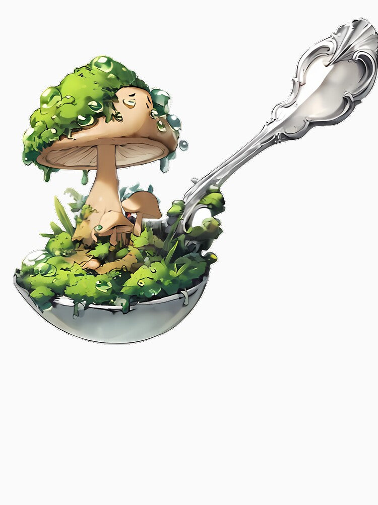 Dewdrop Mushroom Spoon by IllumeInk