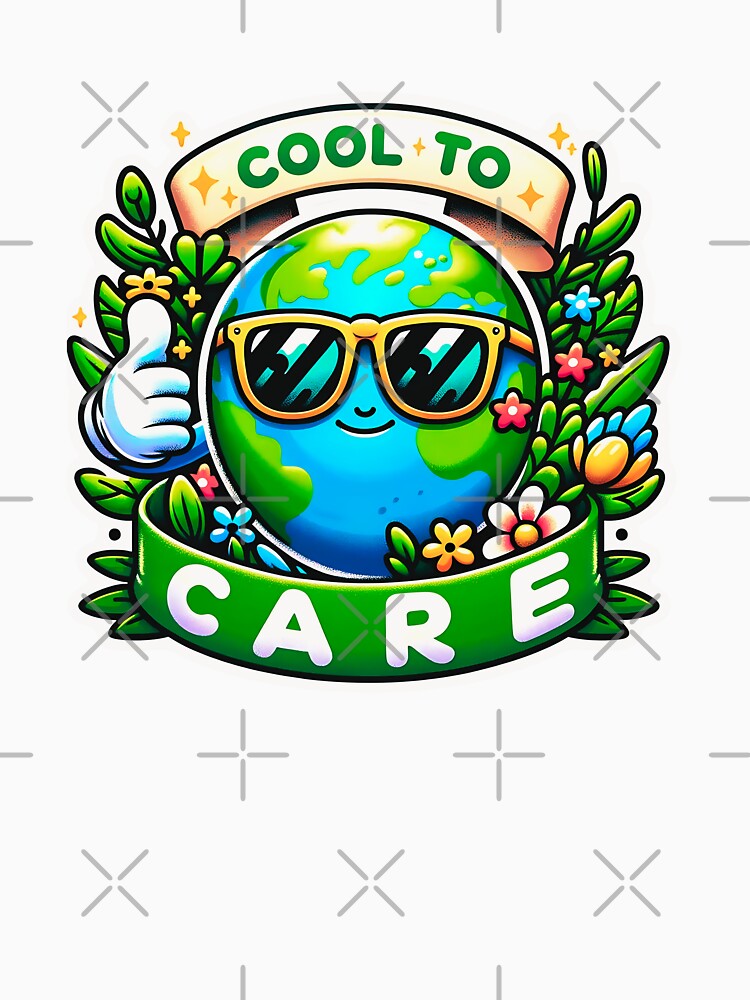 Cool to Care happy Earth day by Taans-Creation