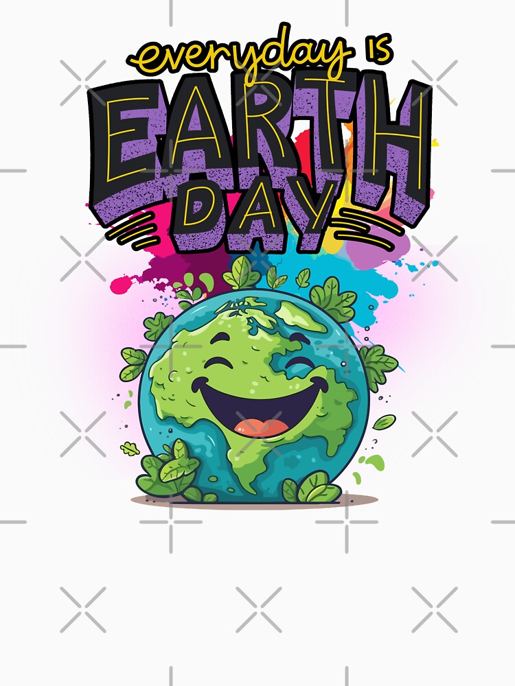 Earth Day T-Shirt by ArtbyCrystal
