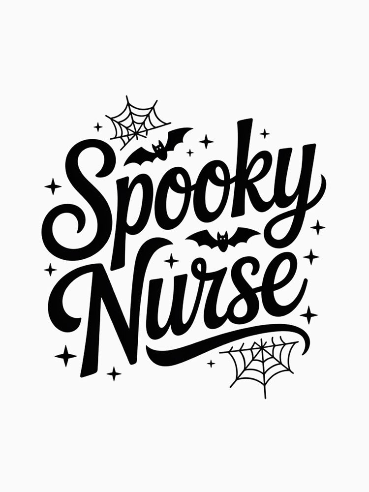 Spooky Nurse, Funny Nurse Design Halloween Gift by Oussinc