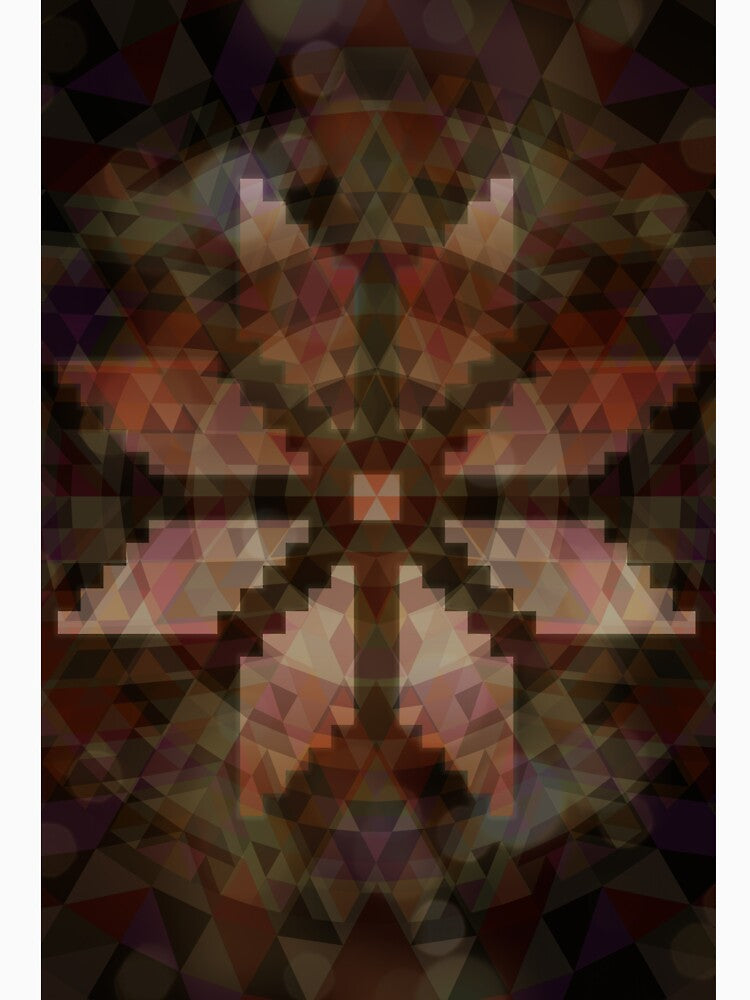 Geometric Ethnic Light Mandala by PixelWoosh