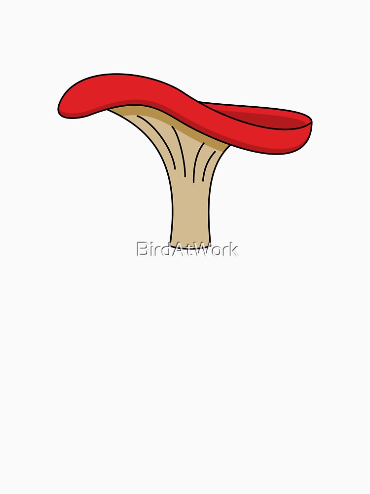 Cartoon Red Mushroom by BirdAtWork