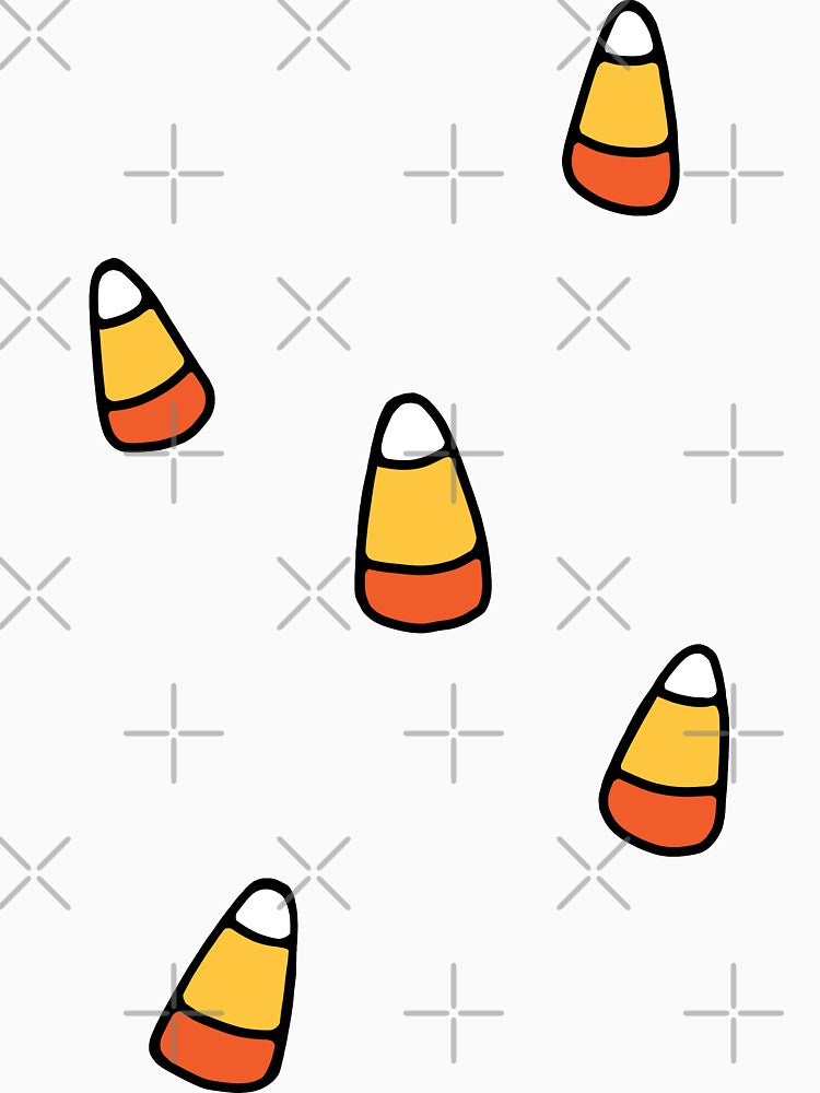 Candy Corn Halloween Pattern by murialbezanson