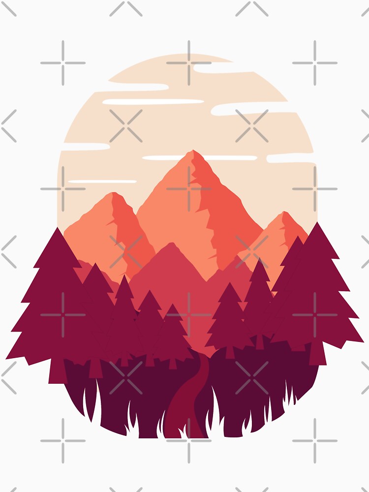Mountains, Forest, Into the Wild by bluesky26