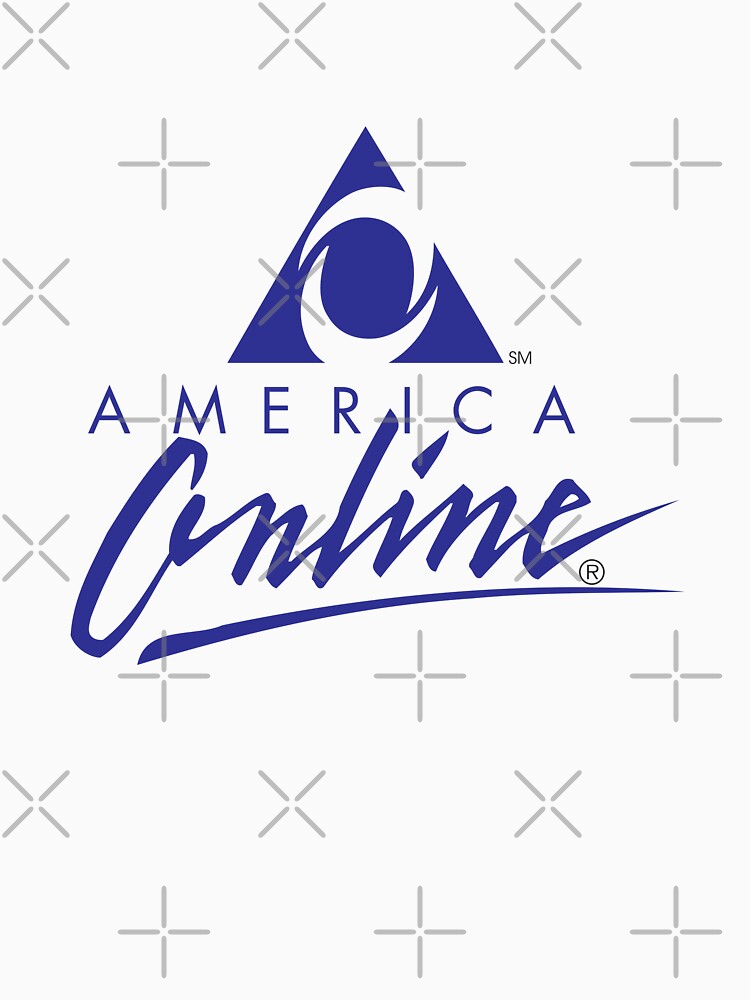 America Online AOL 90s Internet Nostalgia Retro Logo by zapdesign