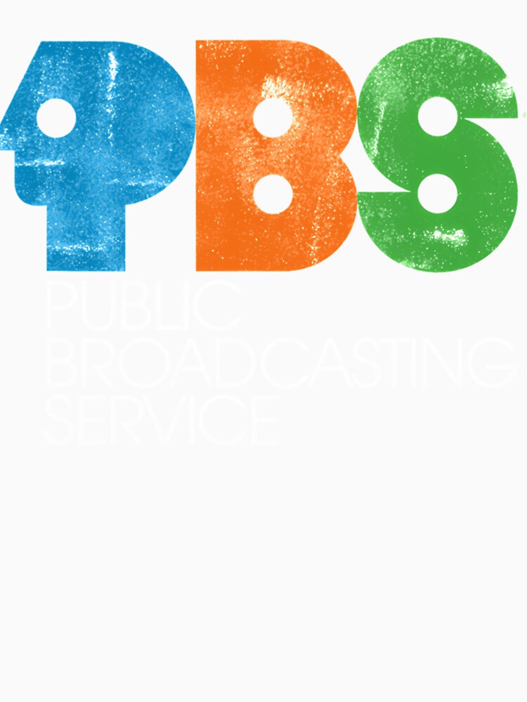 pbs vintage logo distressed by ChristopherMos5