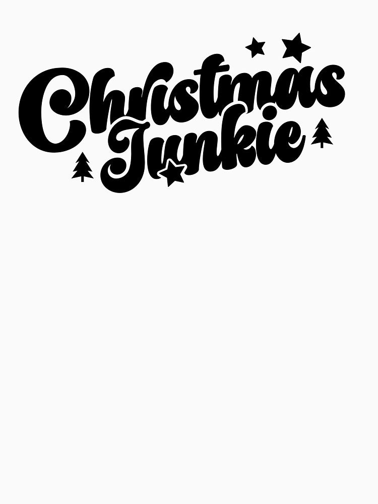 Christmas Junkie design in black by Susan-Marie220