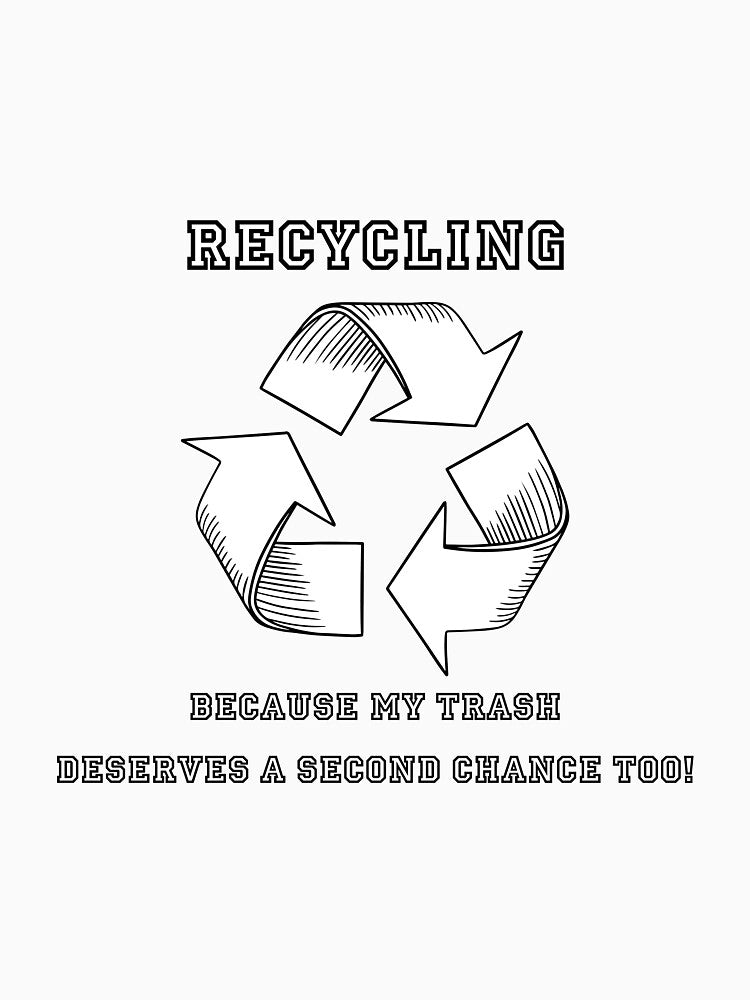 Recycling Sketch Art | Eco-Friendly Sustainability Design by MONTRIS