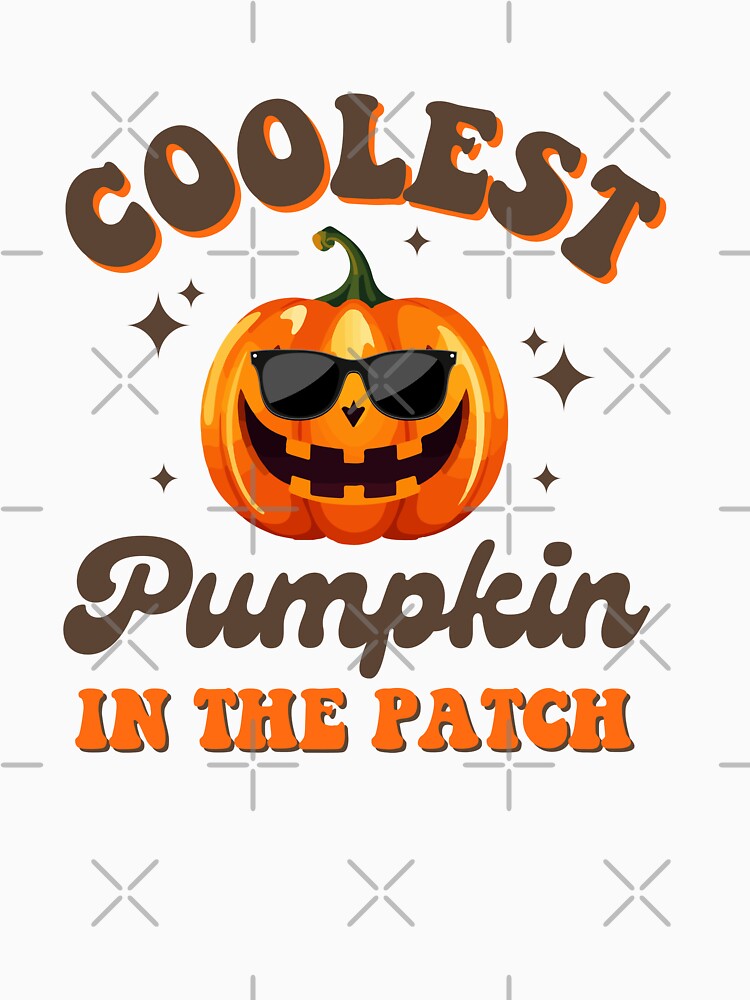 Coolest Pumpkin In The Patch by Pink Brush Studio