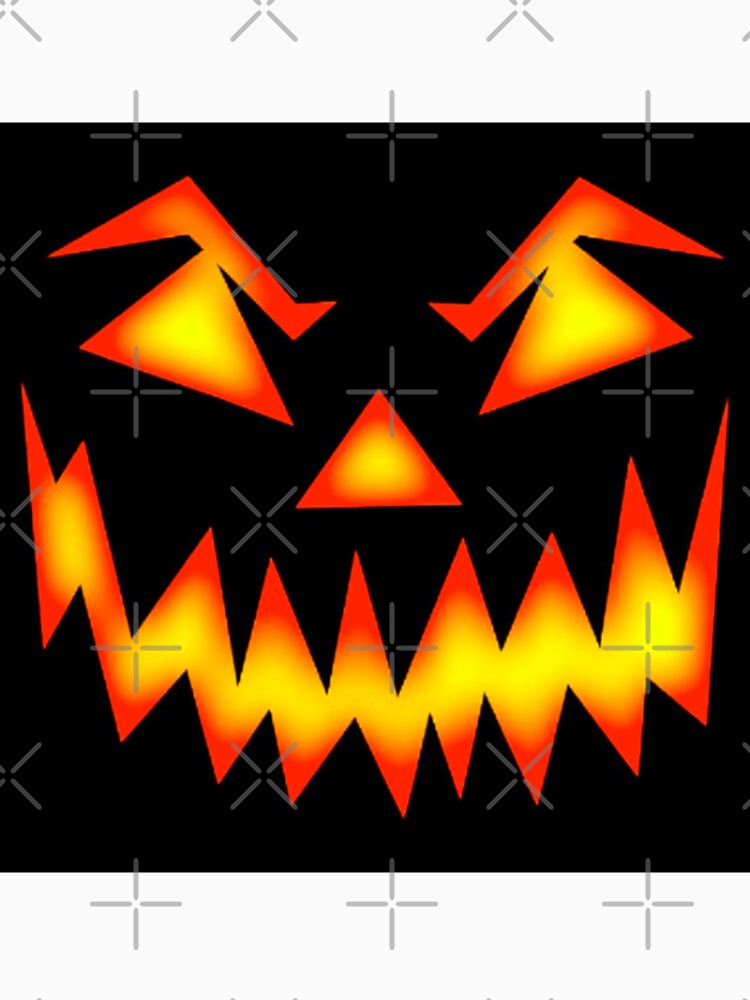 Scary Halloween Jack-O-Lantern by TotallyRetroArt
