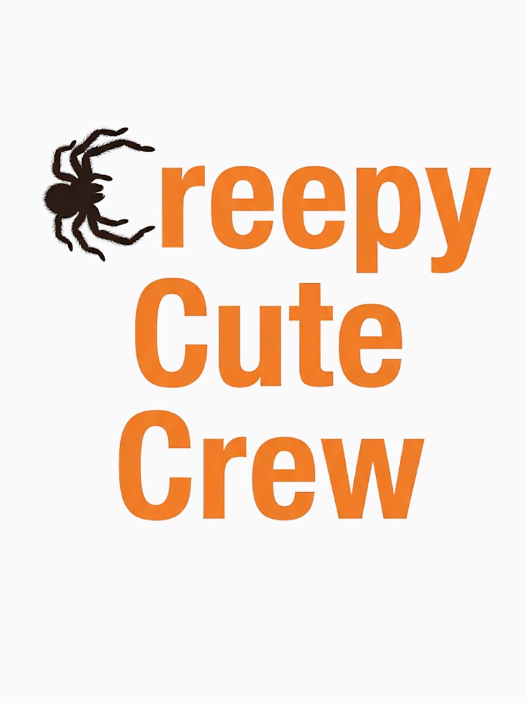 Creepy Cute Crew – Spooky Halloween Typography Design by Kayshies8120