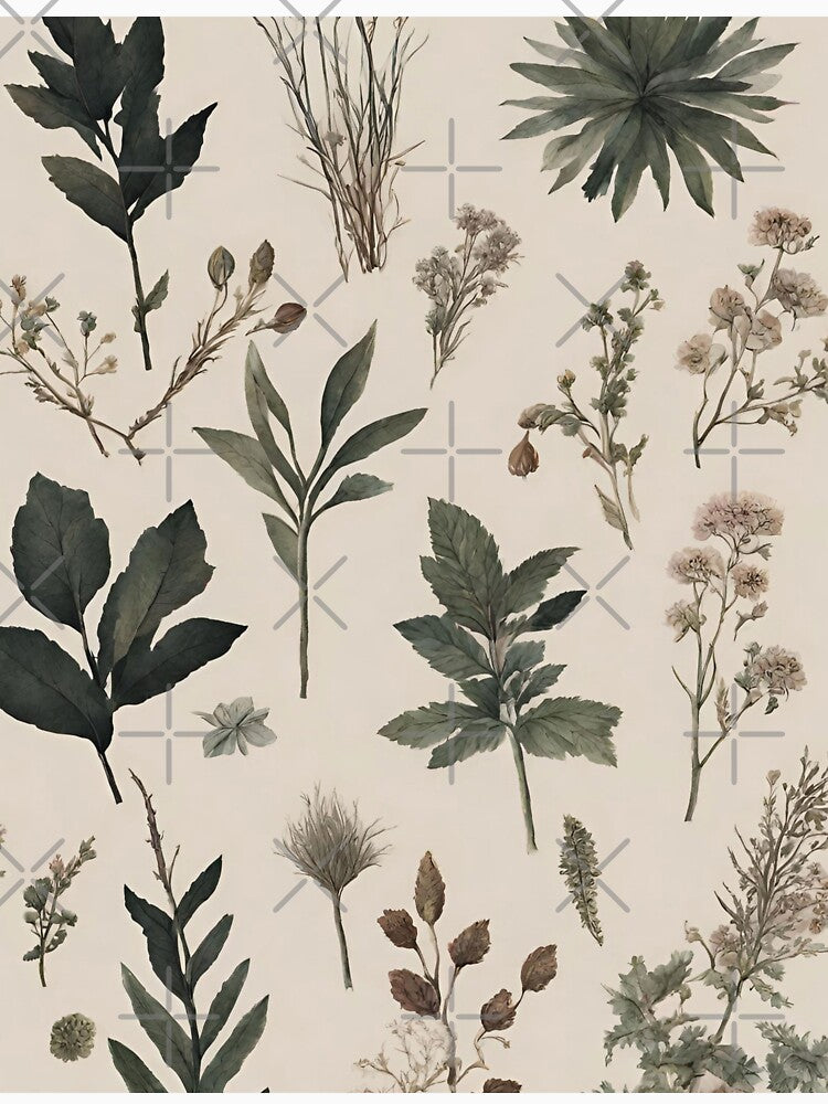 Light Academia Botanicals by echowood26