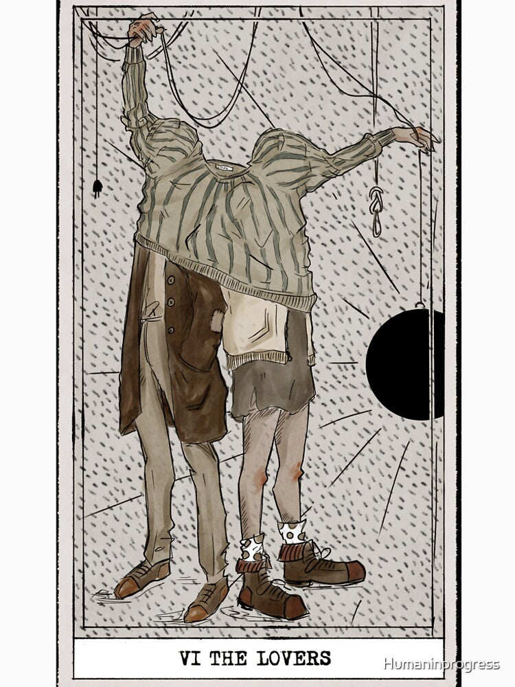 THE LOVERS tarot card by Humaninprogress
